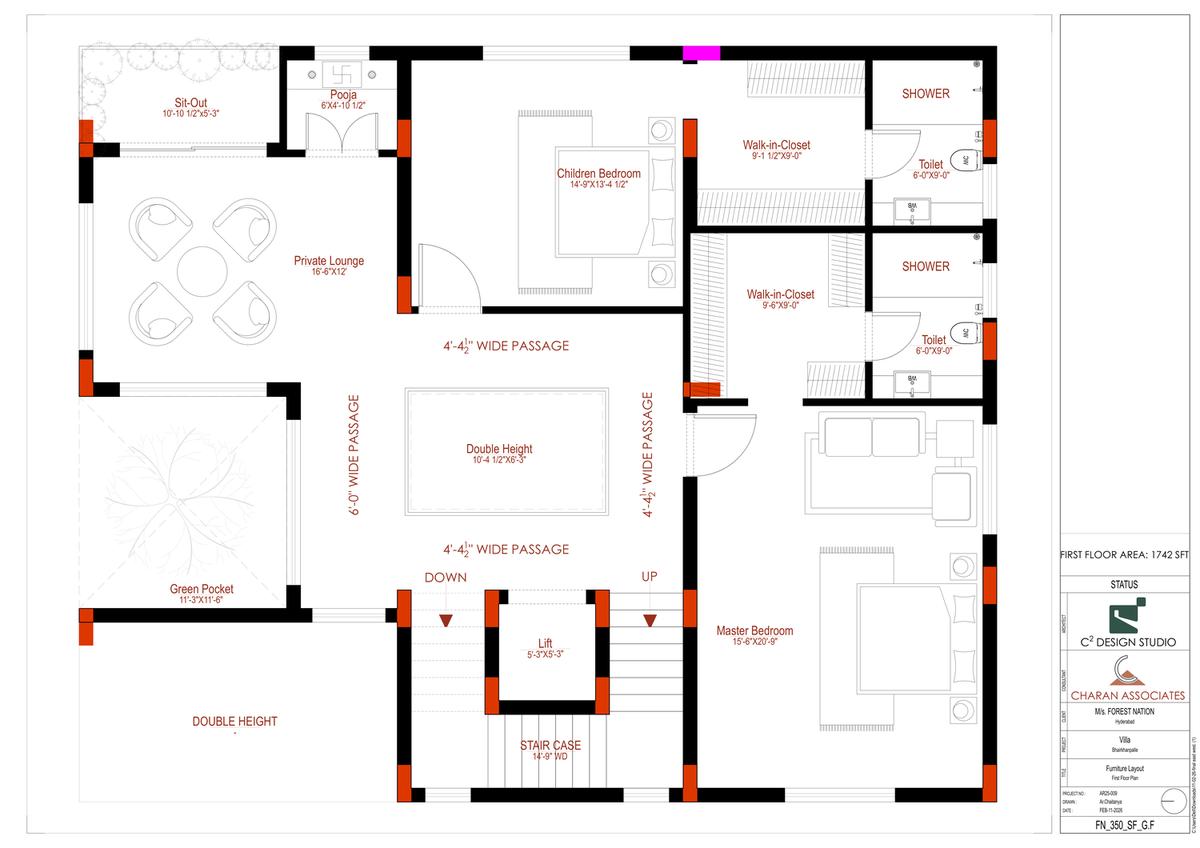 West First Floor Plan