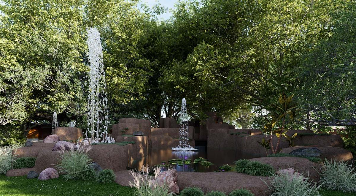 Pushkar Vanam flowering landscapes